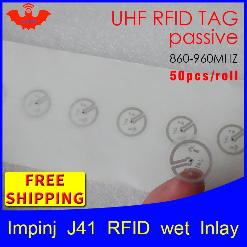 RFID ± UHF ƼĿ Impinj J41   915mhz868mhz 860-960MHZ Higgs3 EPC 6C 50pcs     RFID 